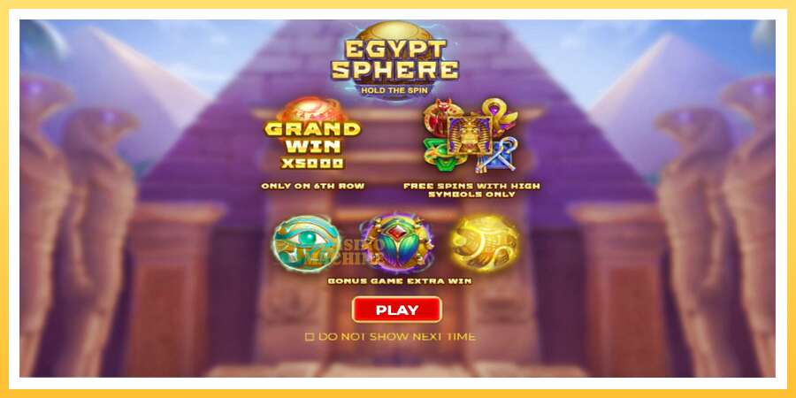 Egypt Sphere: ပိုက်ဆံအတွက်ကစား, ပုံ 1