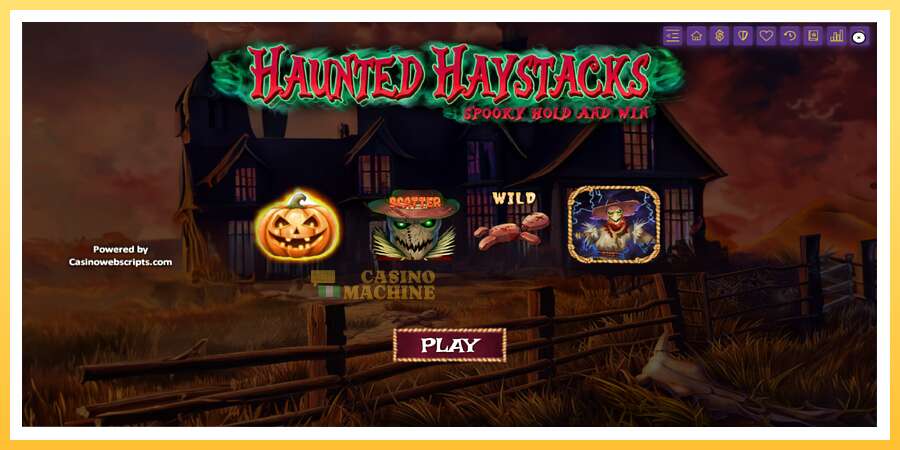 Haunted Haystacks - Spooky Hold and Win: ပိုက်ဆံအတွက်ကစား, ပုံ 1