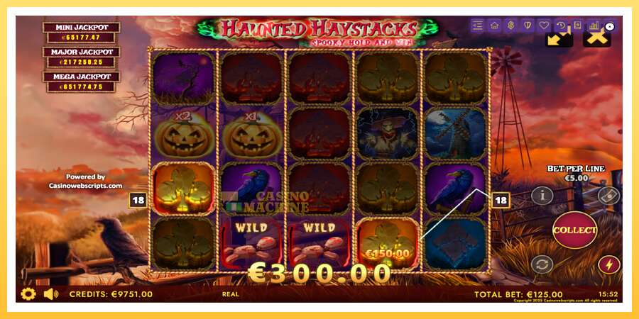 Haunted Haystacks - Spooky Hold and Win: ပိုက်ဆံအတွက်ကစား, ပုံ 3