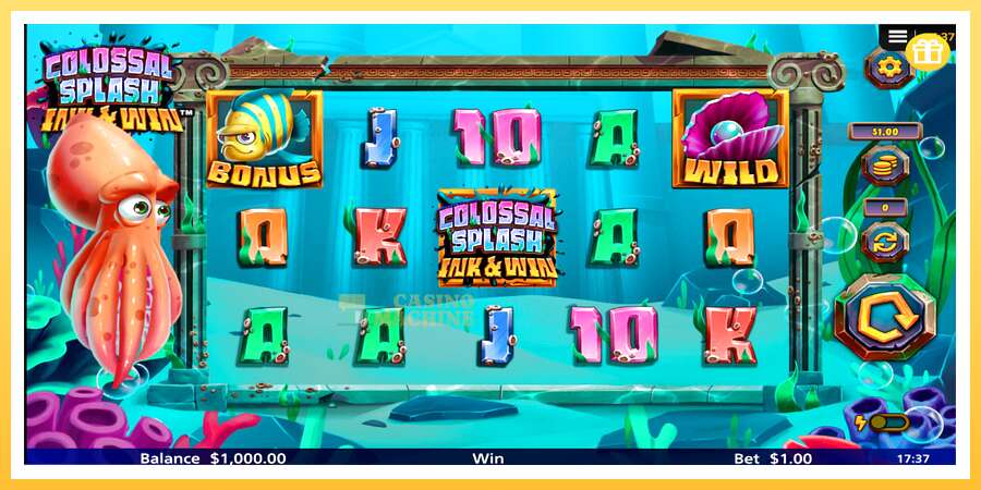 Colossal Splash Ink & Win: ပိုက်ဆံအတွက်ကစား, ပုံ 1