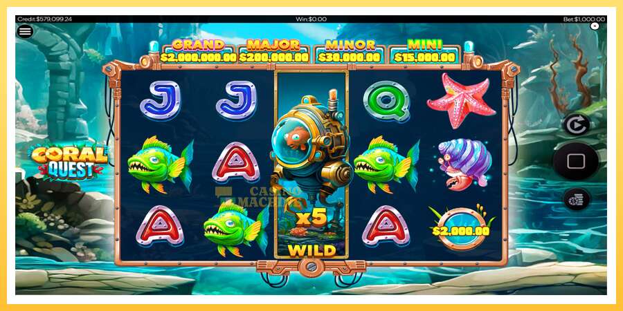 Coral Quest: ပိုက်ဆံအတွက်ကစား, ပုံ 5