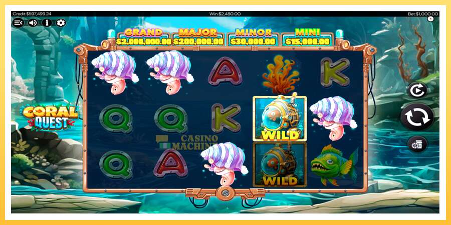 Coral Quest: ပိုက်ဆံအတွက်ကစား, ပုံ 6