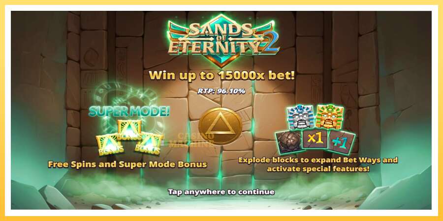 Sands of Eternity 2: ပိုက်ဆံအတွက်ကစား, ပုံ 1