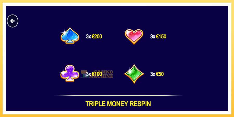 Triple Money Jackpot: ပိုက်ဆံအတွက်ကစား, ပုံ 6