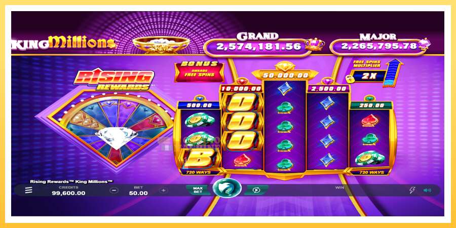 Rising Rewards King Millions: ပိုက်ဆံအတွက်ကစား, ပုံ 1