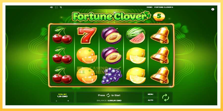 Fortune Clover 5: ပိုက်ဆံအတွက်ကစား, ပုံ 1