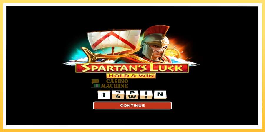 Spartans Luck Hold & Win: ပိုက်ဆံအတွက်ကစား, ပုံ 1