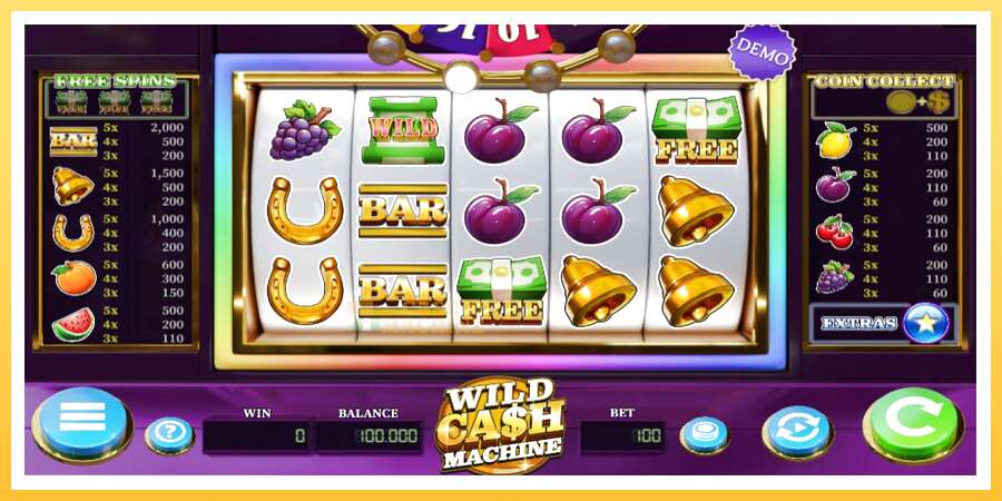 Wild Cash Machine: ပိုက်ဆံအတွက်ကစား, ပုံ 1