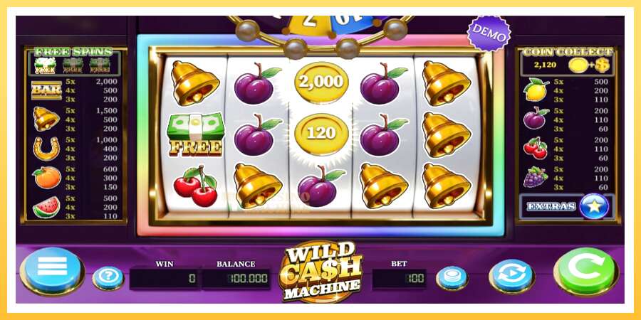 Wild Cash Machine: ပိုက်ဆံအတွက်ကစား, ပုံ 3