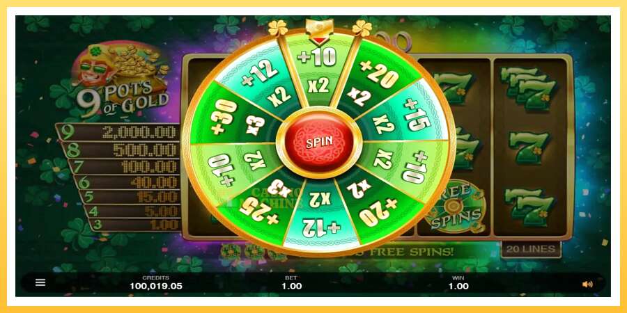 9 Pots of Gold Land & Win: ပိုက်ဆံအတွက်ကစား, ပုံ 4