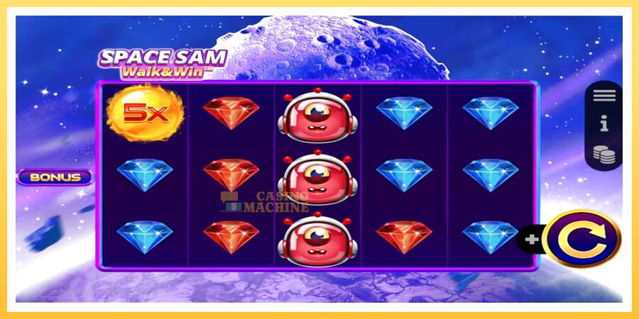 Space Sam Walk & Win: ပိုက်ဆံအတွက်ကစား, ပုံ 1