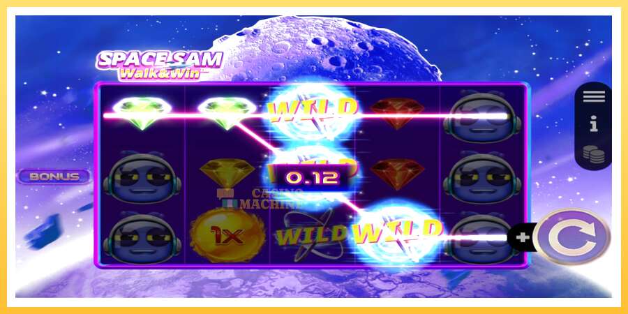 Space Sam Walk & Win: ပိုက်ဆံအတွက်ကစား, ပုံ 4