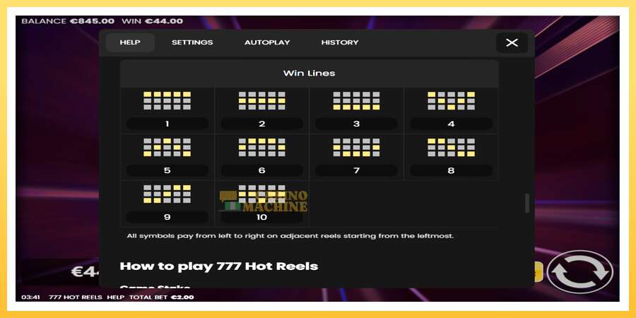 777 Hot Reels: ပိုက်ဆံအတွက်ကစား, ပုံ 7