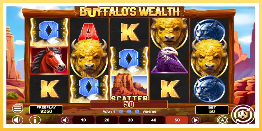 Buffalos Wealth: ပိုက်ဆံအတွက်ကစား, ပုံ 3