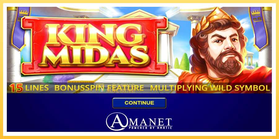 King Midas: ပိုက်ဆံအတွက်ကစား, ပုံ 1