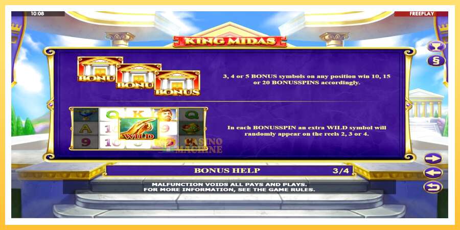 King Midas: ပိုက်ဆံအတွက်ကစား, ပုံ 6