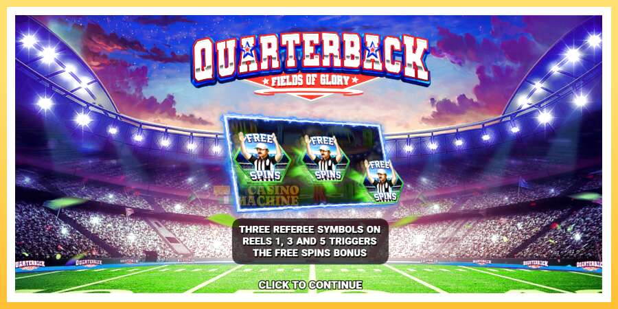 Quarterback Fields of Glory: ပိုက်ဆံအတွက်ကစား, ပုံ 1