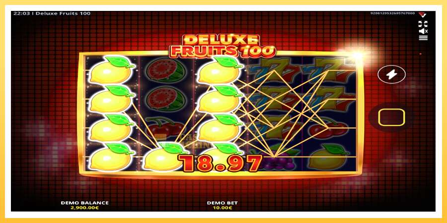 Deluxe Fruits 100: ပိုက်ဆံအတွက်ကစား, ပုံ 2