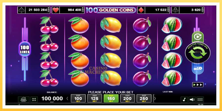 100 Golden Coins: ပိုက်ဆံအတွက်ကစား, ပုံ 1