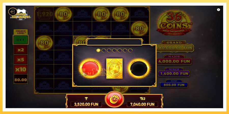 36 Coins Score The Jackpot: ပိုက်ဆံအတွက်ကစား, ပုံ 6