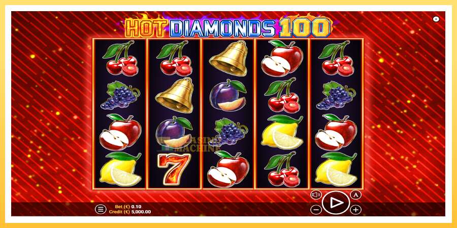 Hot Diamonds 100: ပိုက်ဆံအတွက်ကစား, ပုံ 1