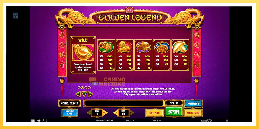 Golden Legend: ပိုက်ဆံအတွက်ကစား, ပုံ 5