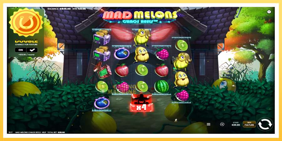 Mad Melons Chaos Reels: ပိုက်ဆံအတွက်ကစား, ပုံ 4