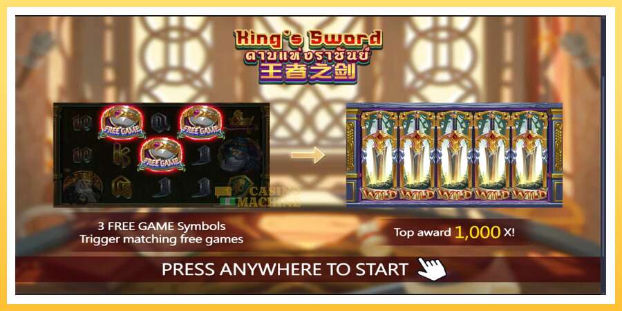 Kings Sword: ပိုက်ဆံအတွက်ကစား, ပုံ 1