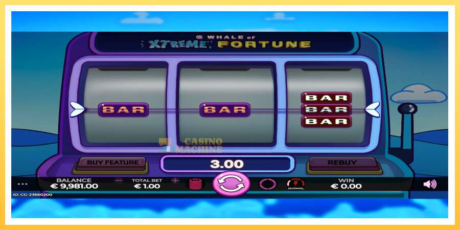 Whale of Xtreme Fortune: ပိုက်ဆံအတွက်ကစား, ပုံ 3