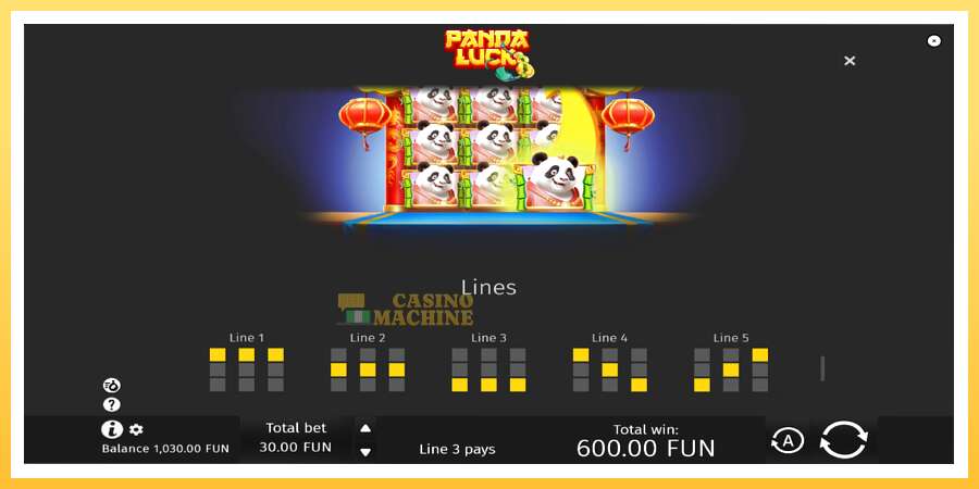 Panda Luck: ပိုက်ဆံအတွက်ကစား, ပုံ 7