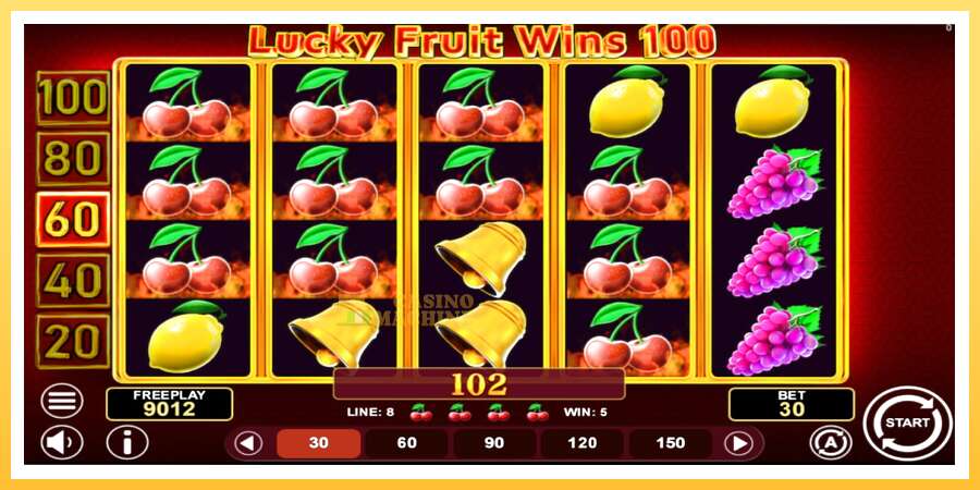 Lucky Fruit Wins 100: ပိုက်ဆံအတွက်ကစား, ပုံ 3