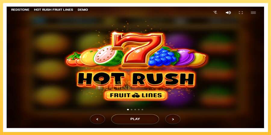 Hot Rush Fruit Lines: ပိုက်ဆံအတွက်ကစား, ပုံ 1