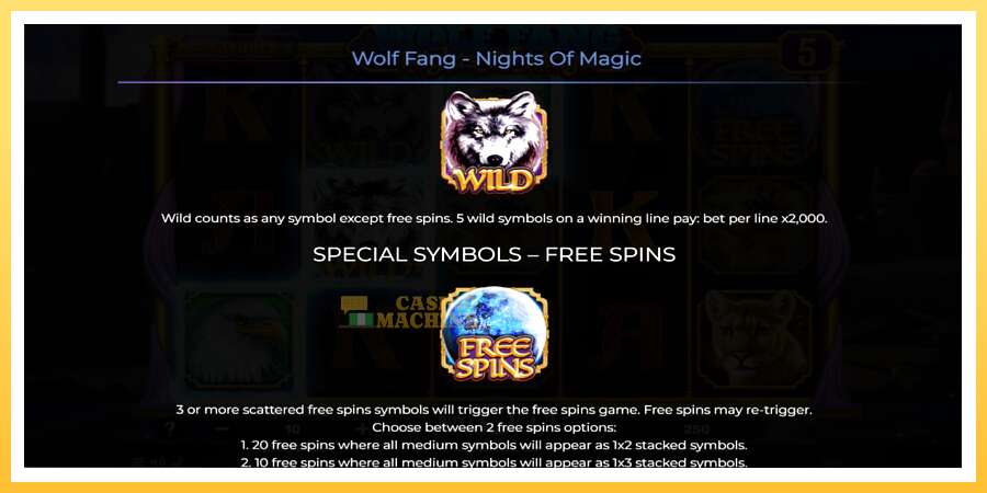 Wolf Fang - Nights of Magic: ပိုက်ဆံအတွက်ကစား, ပုံ 5