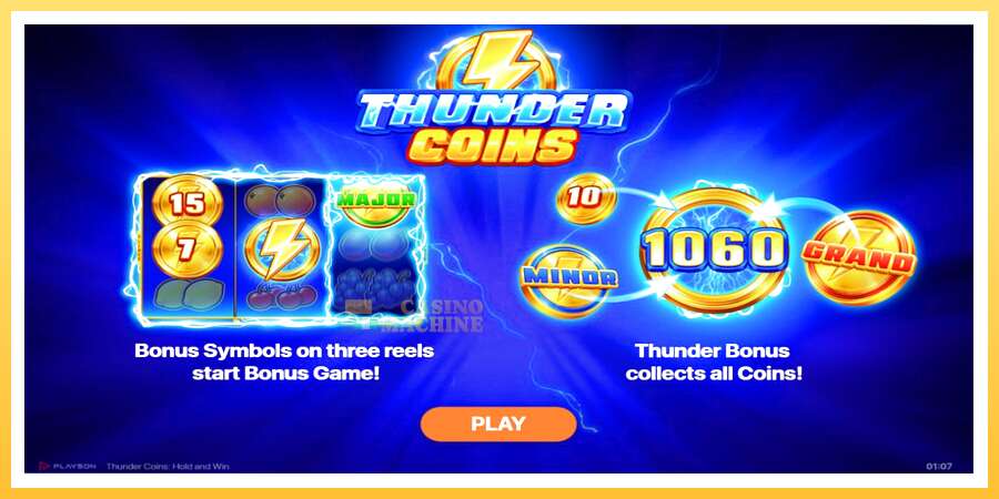 Thunder Coins: ပိုက်ဆံအတွက်ကစား, ပုံ 1