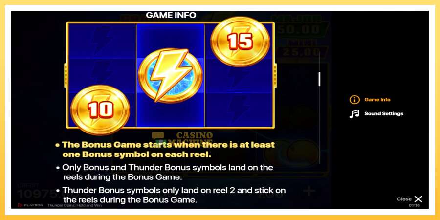 Thunder Coins: ပိုက်ဆံအတွက်ကစား, ပုံ 5