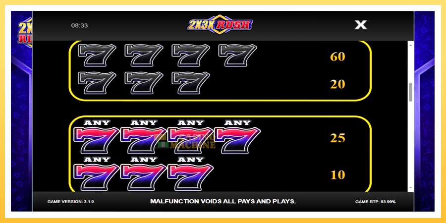 2x3x Rush: ပိုက်ဆံအတွက်ကစား, ပုံ 4