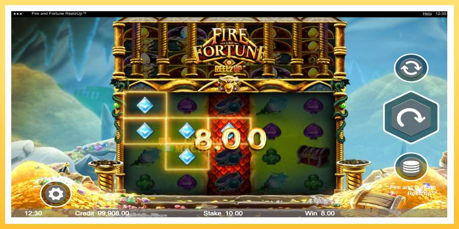 Fire and Fortune ReelzUp: ပိုက်ဆံအတွက်ကစား, ပုံ 3