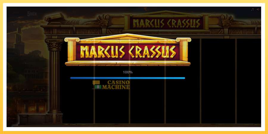 Marcus Crassus: ပိုက်ဆံအတွက်ကစား, ပုံ 1