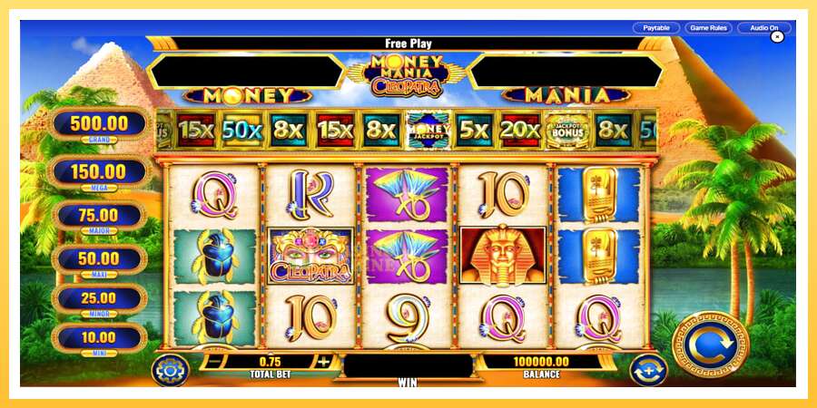 Money Mania Cleopatra: ပိုက်ဆံအတွက်ကစား, ပုံ 2