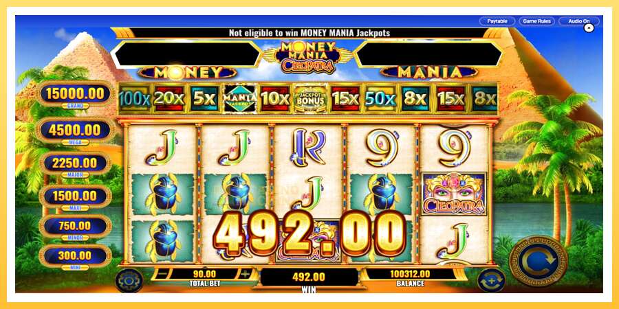 Money Mania Cleopatra: ပိုက်ဆံအတွက်ကစား, ပုံ 3