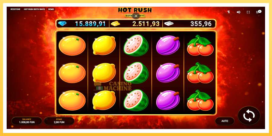 Hot Rush Both Ways: ပိုက်ဆံအတွက်ကစား, ပုံ 1