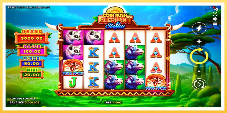 Coin Rush: Elephant Strike: ပိုက်ဆံအတွက်ကစား, ပုံ 1