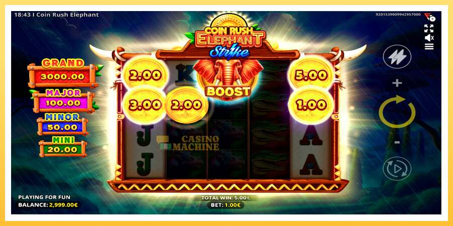 Coin Rush: Elephant Strike: ပိုက်ဆံအတွက်ကစား, ပုံ 3