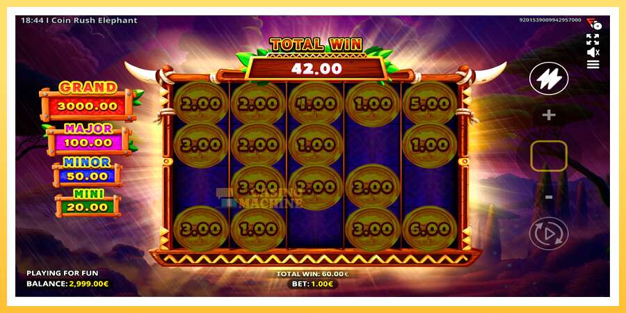 Coin Rush: Elephant Strike: ပိုက်ဆံအတွက်ကစား, ပုံ 4