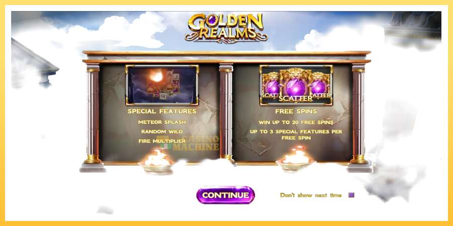 Golden Realms: ပိုက်ဆံအတွက်ကစား, ပုံ 1