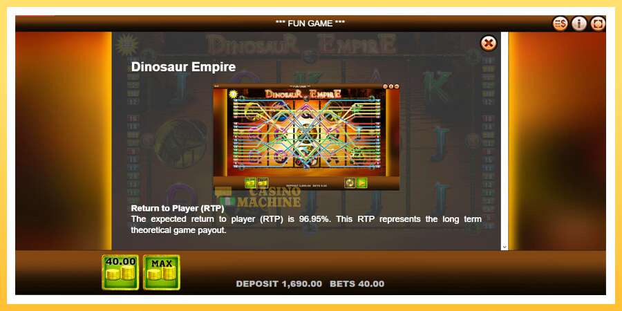 Dinosaur Empire: ပိုက်ဆံအတွက်ကစား, ပုံ 5