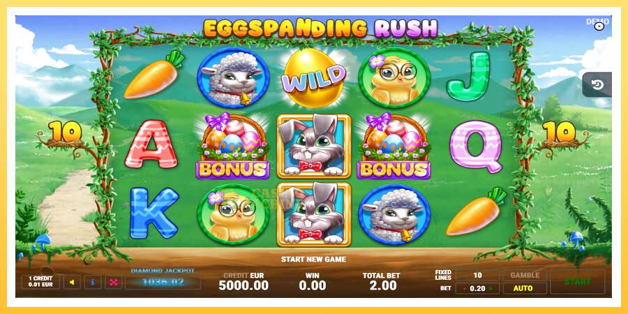 Eggspanding Rush: ပိုက်ဆံအတွက်ကစား, ပုံ 1