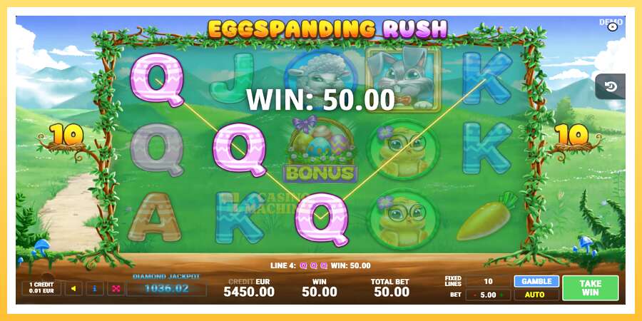 Eggspanding Rush: ပိုက်ဆံအတွက်ကစား, ပုံ 4