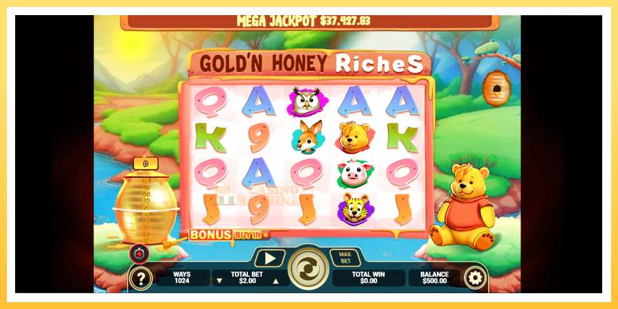 Goldn Honey Riches: ပိုက်ဆံအတွက်ကစား, ပုံ 2