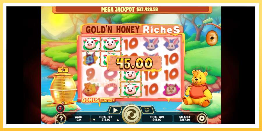 Goldn Honey Riches: ပိုက်ဆံအတွက်ကစား, ပုံ 4